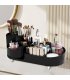 HD638 - Makeup Organiser Black Rotating Makeup Organiser